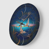 Angels door de tijd grote klok (Hoek)