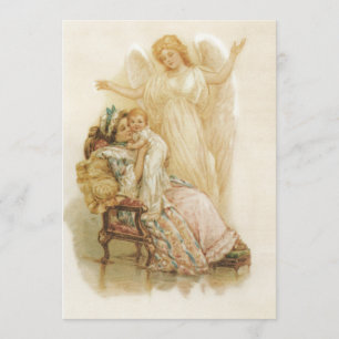 Angels en baby's kaart