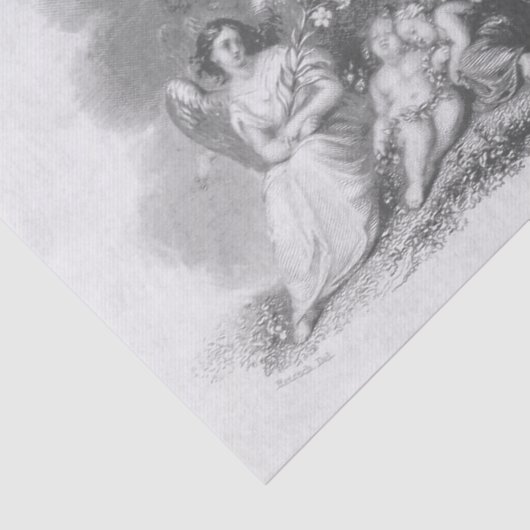 Angels en Cherubs Tissuepapier (Detail)