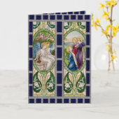 Angels en de 3 Marys bij de Tomb; Lilies (RT 01) Kaart (Gele Bloem)