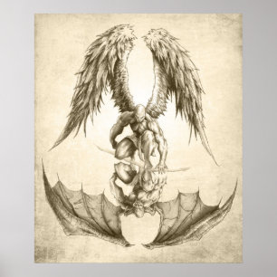 Angels en Demons - Reflectie Poster