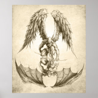 Angels en Demons - Reflectie Poster