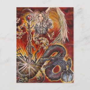 Angels en Dragons Briefkaart