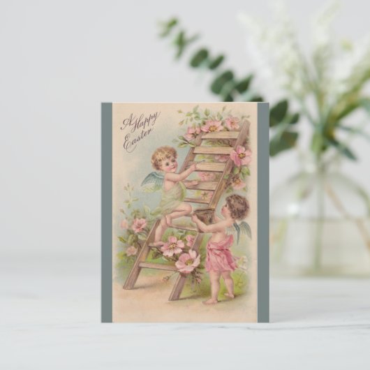  Angels en een broodrooster Briefkaart (Staand voorkant)