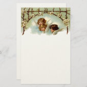 -Angels- en Flowers-smeltbakkerij Briefpapier (Voorkant / Achterkant)