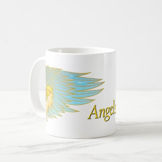 Angels en Miracles Koffiemok (Voorkant links)