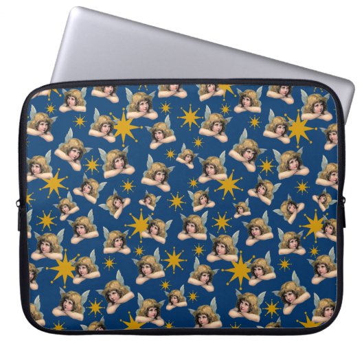 Angels en sterren Laptop Sleeve (Voorkant)