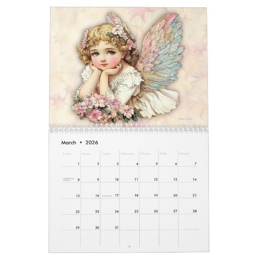  Angels –  Engel 2026 Kalender (Mar 2026)