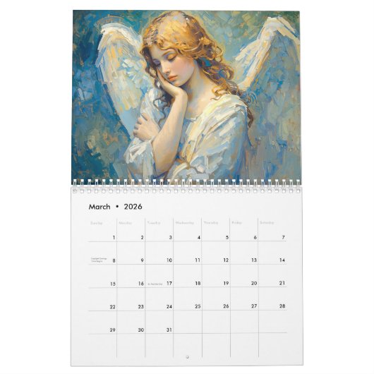 Angels – Engel 2026 Kalender (Mar 2026)