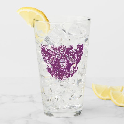 Angels – Engel Coat of arms – Emblem Glas (Voorkant ijs)