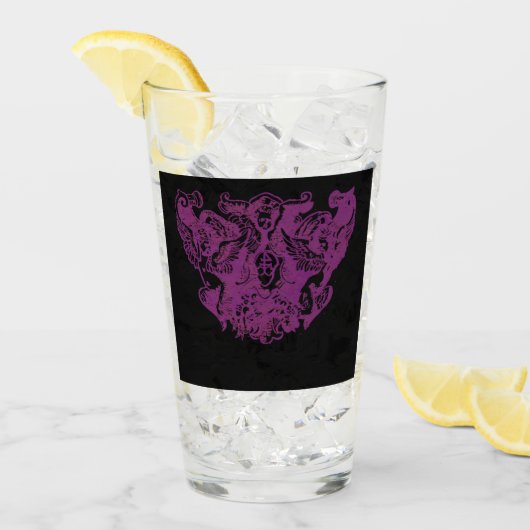 Angels – Engel Coat of arms – Emblem Glas (Voorkant ijs)