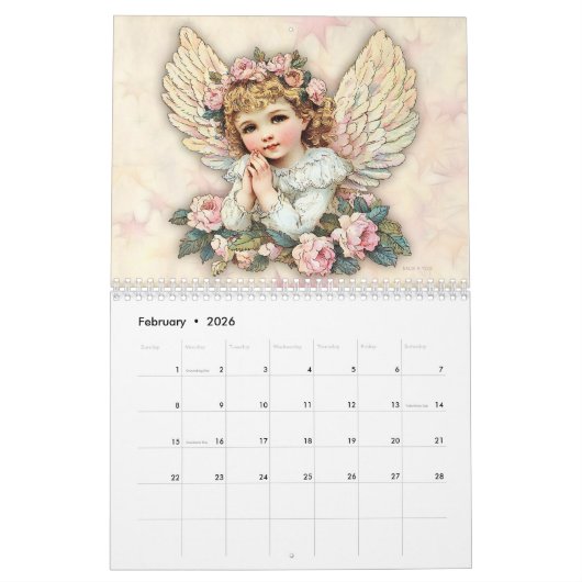  Angels -  Engel Kalender (Feb 2026)