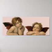 Angels Engel - Madonna Sixtina - Raphael - Raffael Poster (Voorkant)
