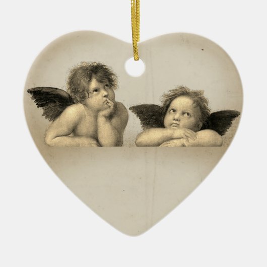 Angels Engel - shabby chic - Raphael - Raffael Keramisch Ornament (Voorkant)