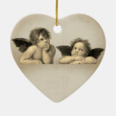 Angels Engel - shabby chic - Raphael - Raffael Keramisch Ornament (Achterkant)