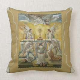 Angels Eucharist Adoration Altar Monstrance Kussen