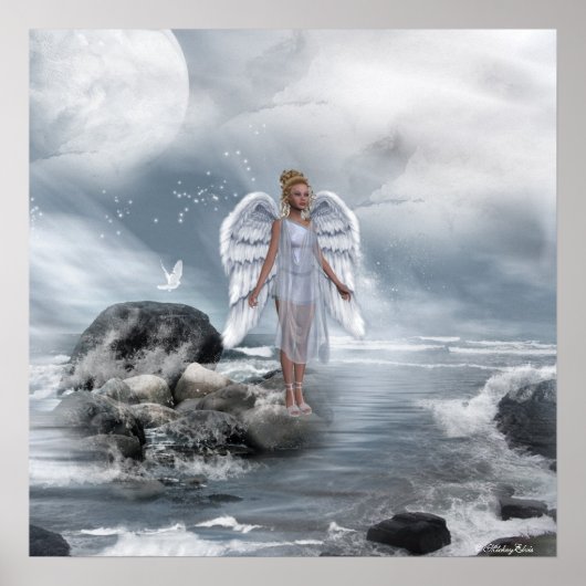 Angels Fae Unicorns Print (Voorkant)