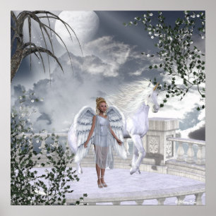 Angels Fae Unicorns Print