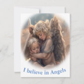 Angels Feestdagenkaart (Voorkant)