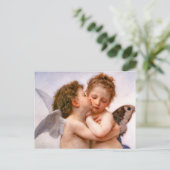 Angels First Kiss, Bouguereau Briefkaart (Staand voorkant)