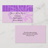 Angels Flower Casual Profile Visitekaartje (Voorkant / Achterkant)