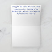 Angels Flying Gelukkig "All Day" Waterverf Sketch Feestdagen Kaart (Binnen)