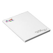 Angels Flying Gelukkig "All Day" Waterverf Sketch Notitieblok (Schuin)