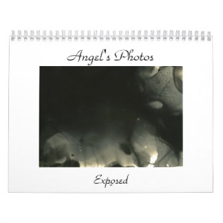 Angel's foto's, belichte kalender (zwart-wit)