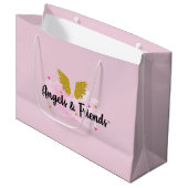 Angels & Friends Gift Bag Groot Cadeauzakje (Voorkant Gekanteld)