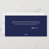 Angels From the Realms Christmas Invitation  Feestdagenkaart (Achterkant)