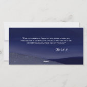 Angels From the Realms Christmas Photo Card Feestdagenkaart (Achterkant)