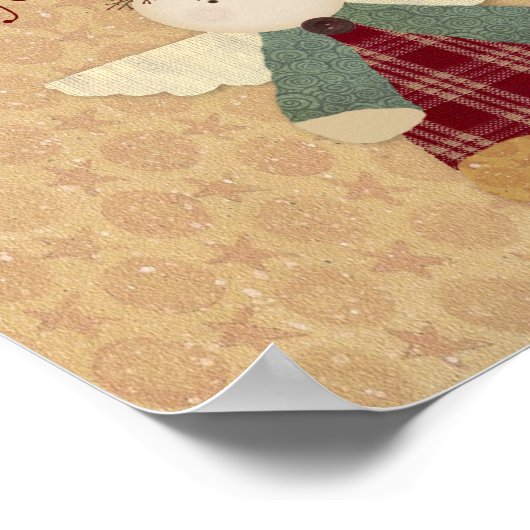 Angels Gather here Print (Hoek)