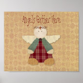 Angels Gather here Print (Voorkant)