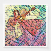 Angels Glas in lood Kijk Servet (Voorkant)