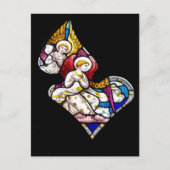 ANGELS GLAS IN LOOD WINDOW BRIEFKAART (Voorkant)