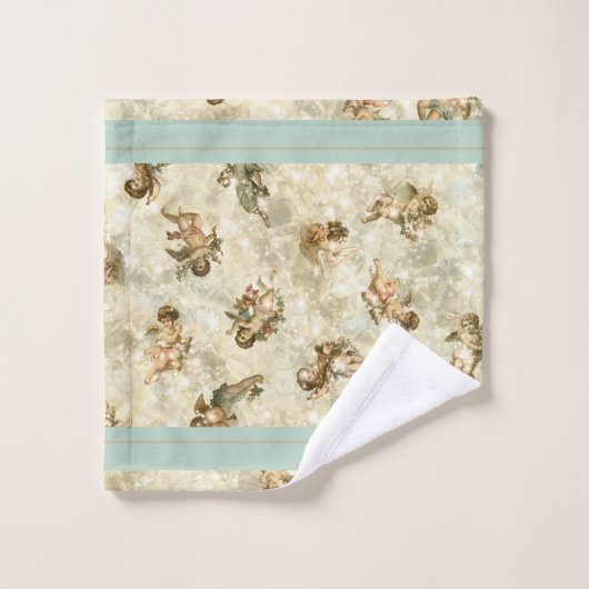  Angels Glittering Gold ID136 Bad Handdoek (Wasdoekje)