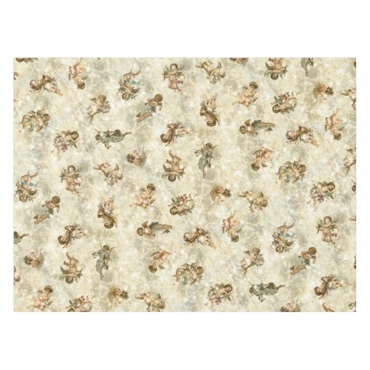 Angels Glittering Gold ID136 Tafelkleed (Voorkant (Horizontaal))