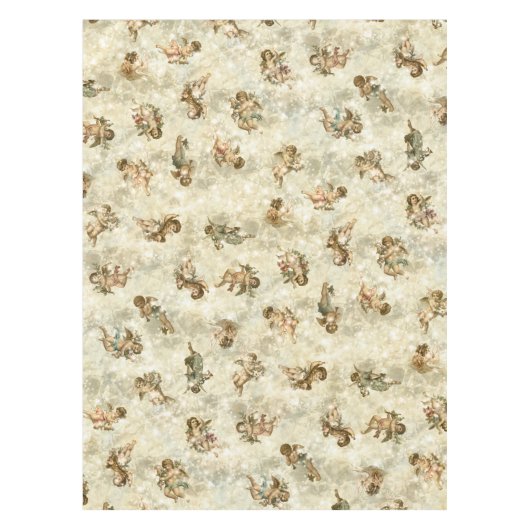 Angels Glittering Gold ID136 Tafelkleed (Voorkant)