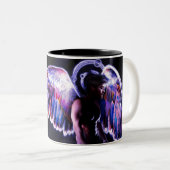 Angel's Glory Tweekleurige Koffiemok (Voorkant rechts)