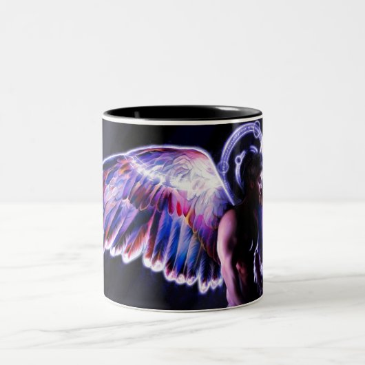 Angel's Glory Tweekleurige Koffiemok (Center)