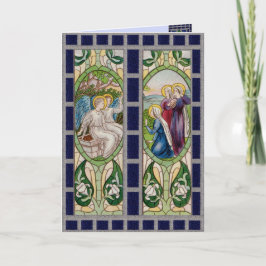 Angels Greeting the 3 marys at the Tomb (RT 01) Kaart