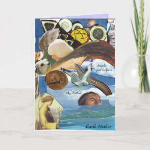 Angels Guides Soul Path collage-kaart Kaart