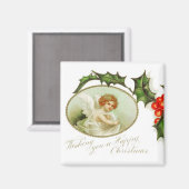 Angel's Happy Kerstmis  Magnet (Voorkant / Achterkant)
