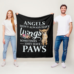 Angels hebben niet altijd een Chinees Lover Fleece Deken