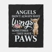 Angels hebben niet altijd een Chinees Lover Fleece Deken (Voorkant)