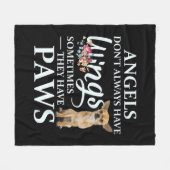 Angels hebben niet altijd een Chinees Lover Fleece Deken (Voorkant (Horizontaal))