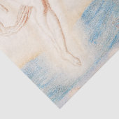 ANGELS IN BLAUW AANGEPASTE AFVALpapieren Tissuepapier (Detail)