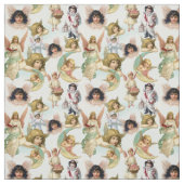  Angels in de Clouds Collage Stof (Swatch)