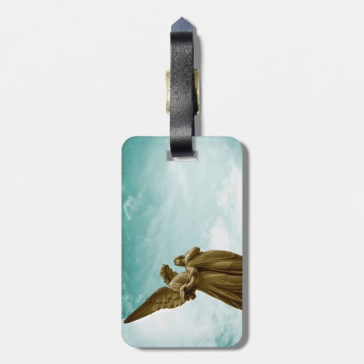 Angels in de hemel bagagelabel (Achterkant verticaal)