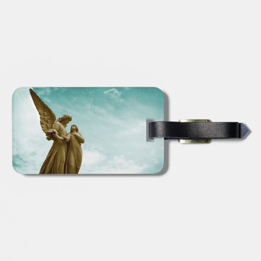 Angels in de hemel bagagelabel (Achterkant horizontaal)